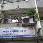 Fall 07 – Saigon, Vietnam – Overlooking Christina’s mom’s old pharmacy