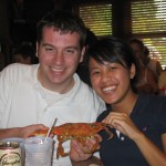 Summer 05 – Eating boiled crabs in Annapolis, MD